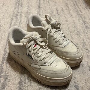 Reebok Lifestyle Platform White Sneakers